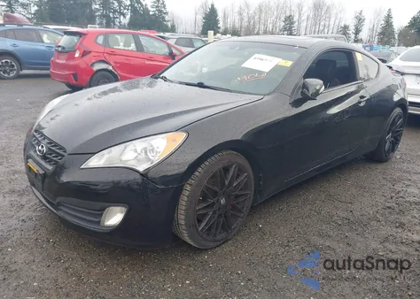 2012 Hyundai Genesis 3.8 Track z USA, uszkodzony, nr VIN KMHHU6KH4CU076794
